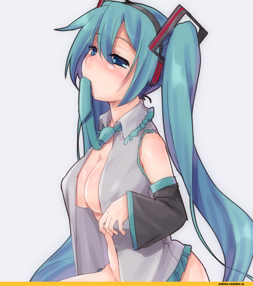 Hatsune Miku, Vocaloid, hikataso, Anime Ero, Anime