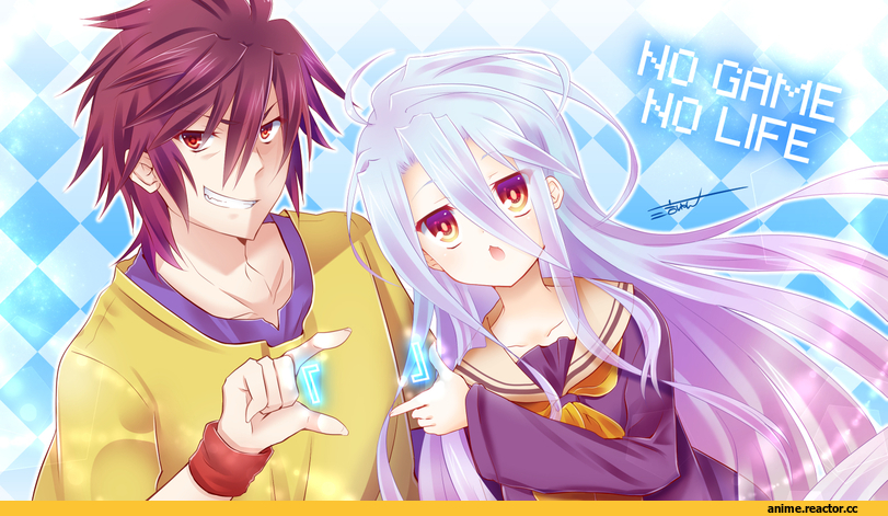 Shiro (NGNL), No Game No Life, Sora (NGNL), Anime