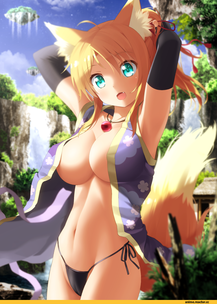 Dog Days, Yukikaze Panettone, Adult pantsu, Anime Ero, Haribote (Tarao), Kitsunemimi, Animal Ears, Anime