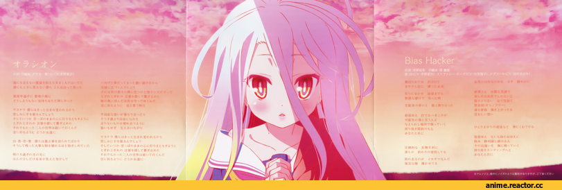 Shiro (NGNL), No Game No Life, Anime
