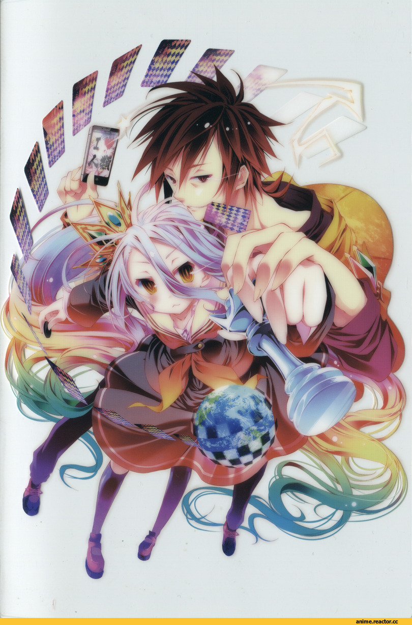 Shiro (NGNL), No Game No Life, Sora (NGNL), Anime