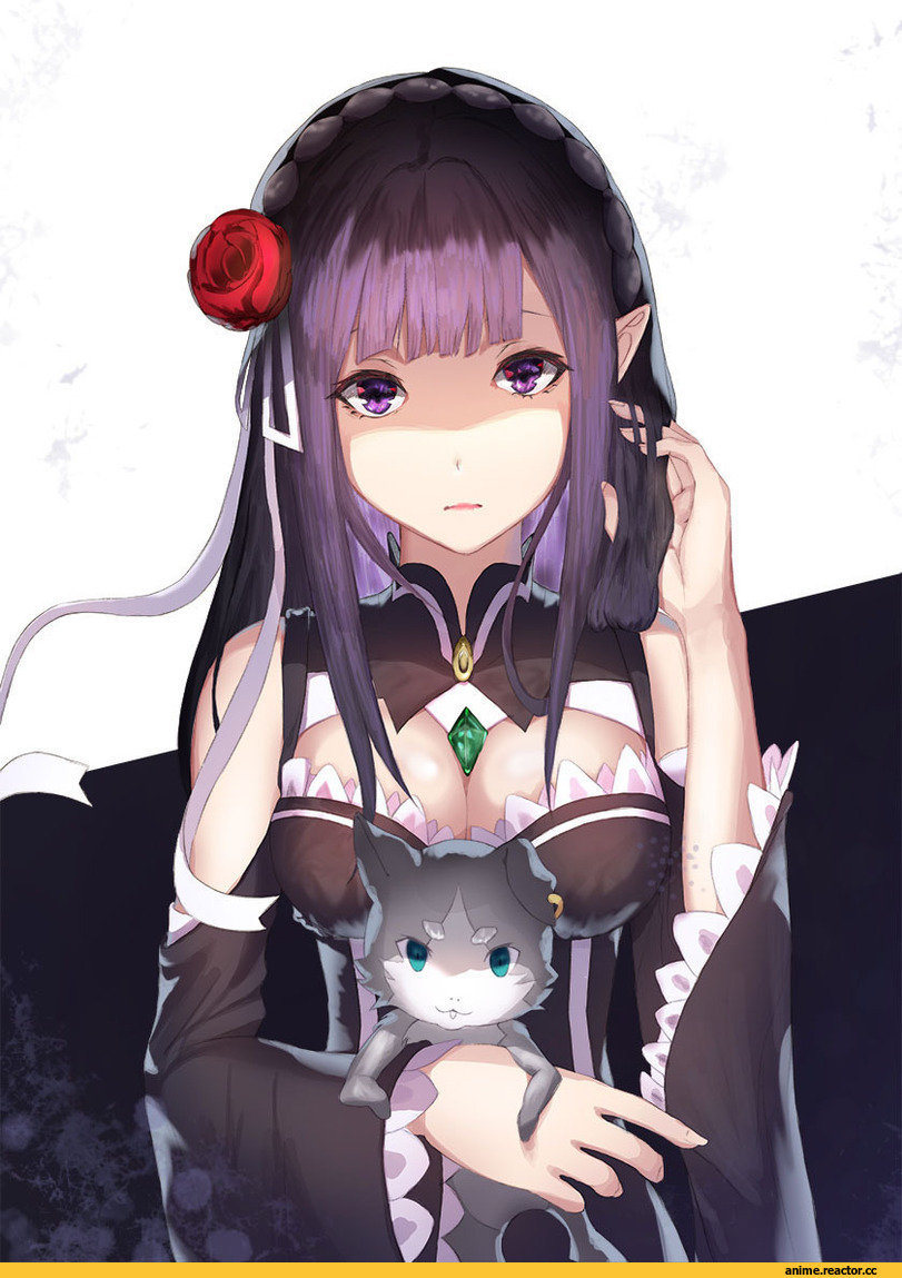 Re Zero Kara Hajimeru Isekai Seikatsu, Emilia (re zero), Pack (re zero), u.d, Anime