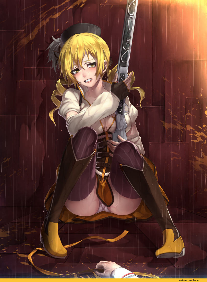 Mahou Shoujo Madoka Magica, Tomoe Mami, churayuki, Adult pantsu, Anime Ero, Anime