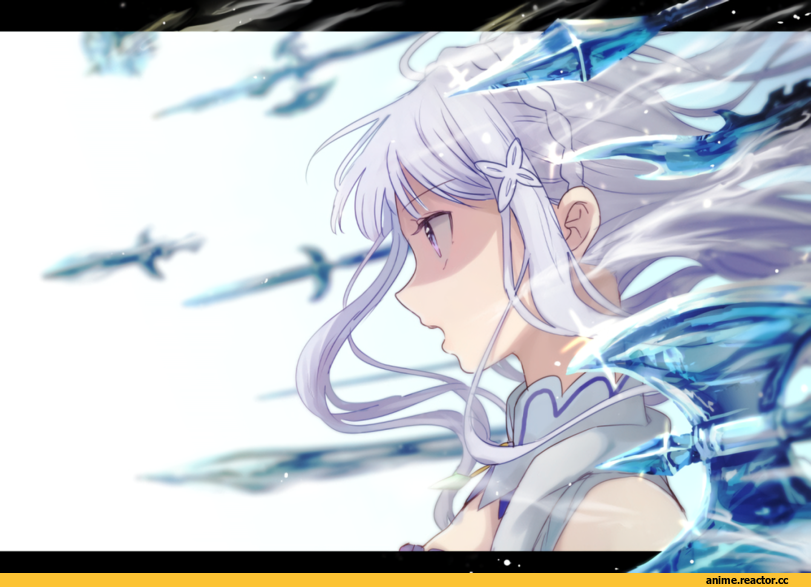 Emilia (re zero), Re Zero Kara Hajimeru Isekai Seikatsu, Anime