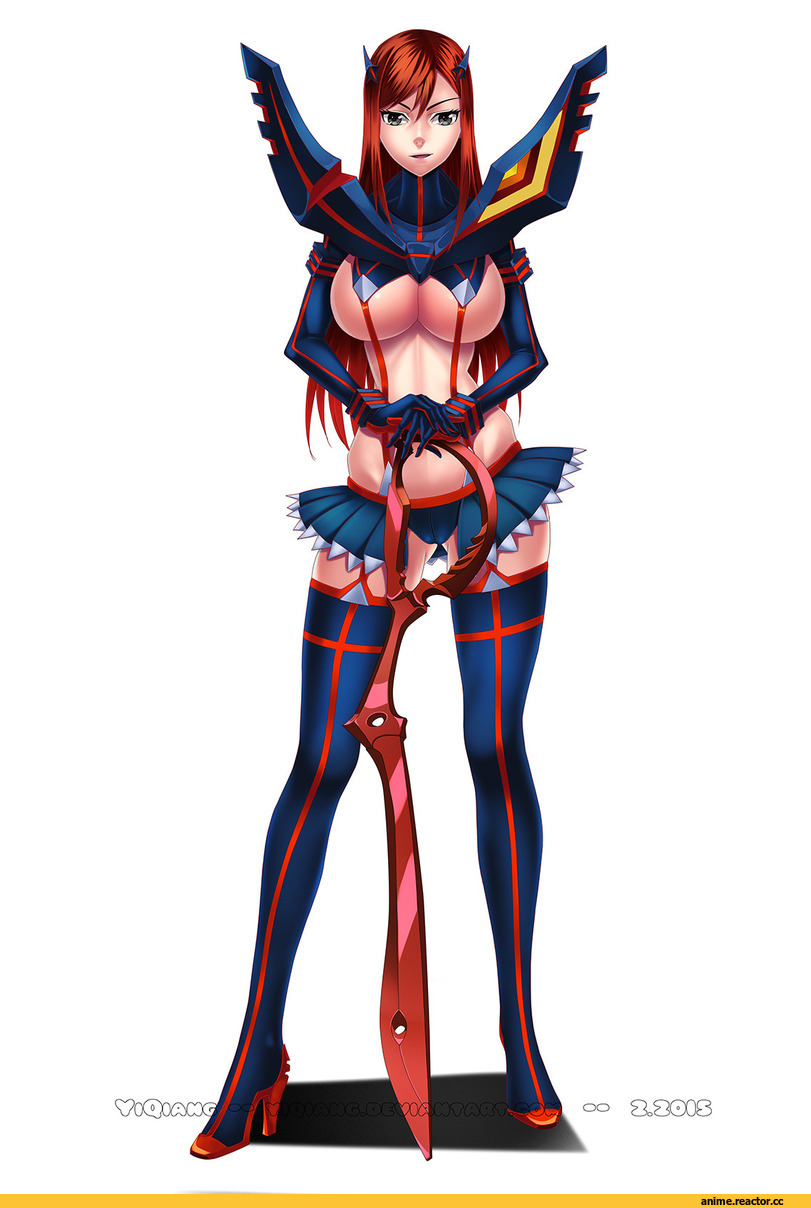 Kill la Kill, Fairy Tail, crossover, Erza Scarlet, Anime Ero, Anime
