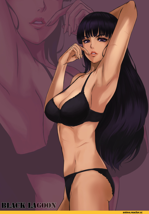 Anime Ero, Roberta, Din (Raiden), Roberta (BL), Black Lagoon, Anime Ero Swim, Anime
