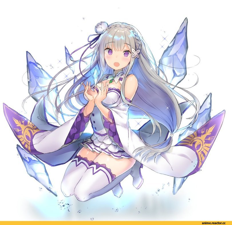 Emilia (re zero), Re Zero Kara Hajimeru Isekai Seikatsu, hayama eishi, Anime