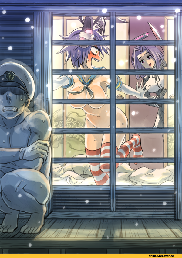 Tenryuu, Kantai Collection, Tatsuta, Admiral (Kantai Collection), mimonel, Anime Ero, Anime