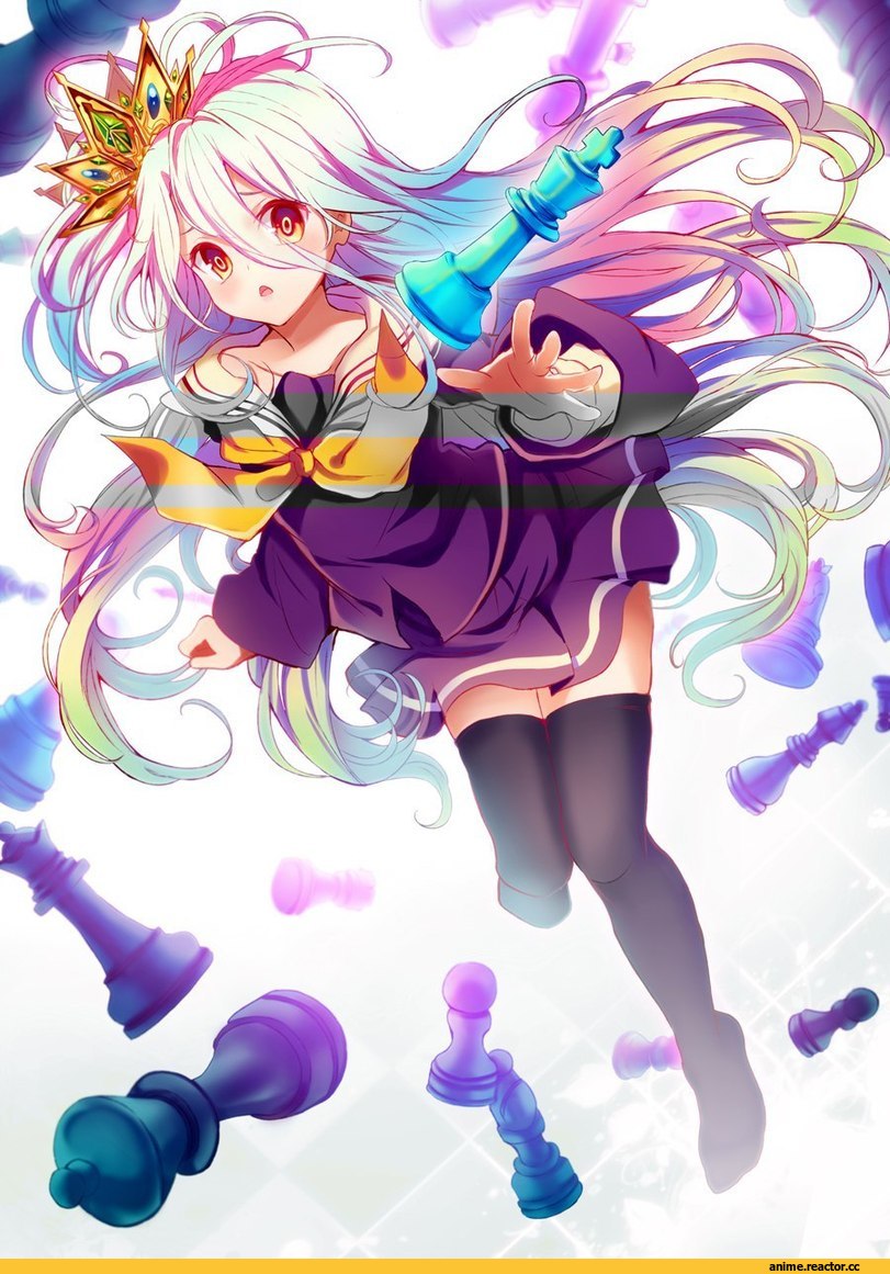 Shiro (NGNL), No Game No Life, Anime