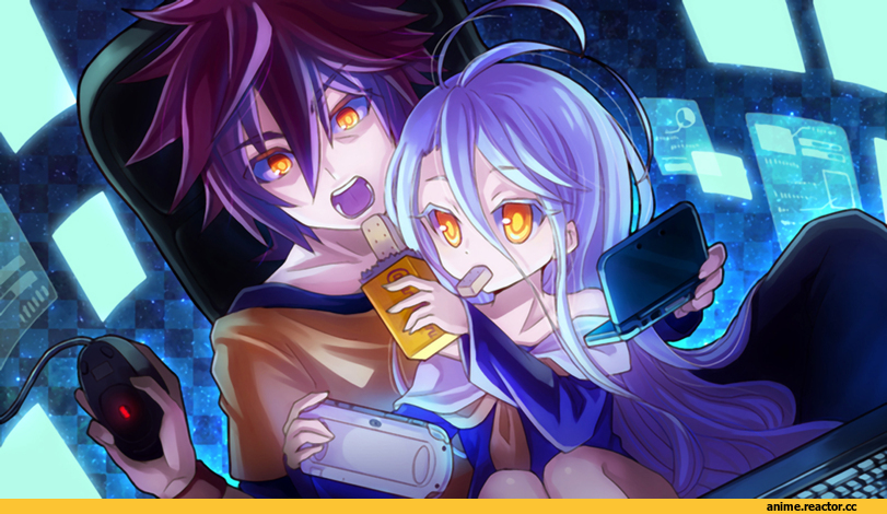 Shiro (NGNL), No Game No Life, Sora (NGNL), Anime