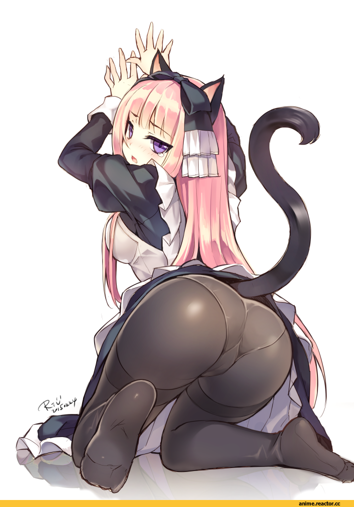 Anime Ero, riv, Неко, Animal Ears, Anime Ero Ass, Anime