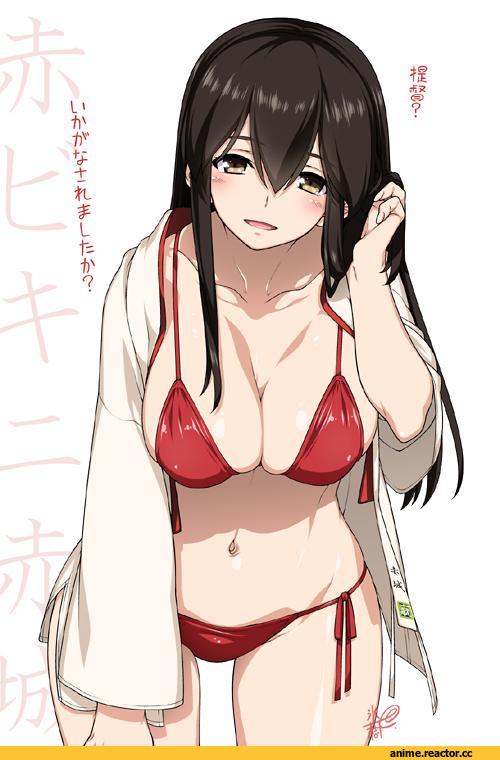Akagi (Kantai Collection), Kantai Collection, hyouju issei, Anime Ero Swim, Anime Ero, Anime