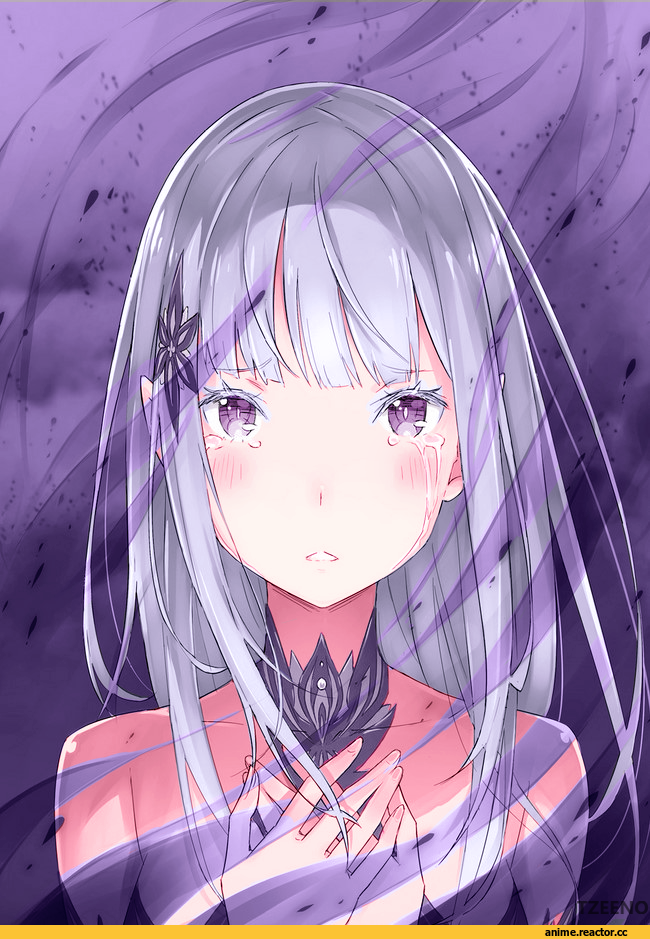 Re Zero Kara Hajimeru Isekai Seikatsu, Emilia (re zero), Natsuki Subaru, ранобэ, Anime