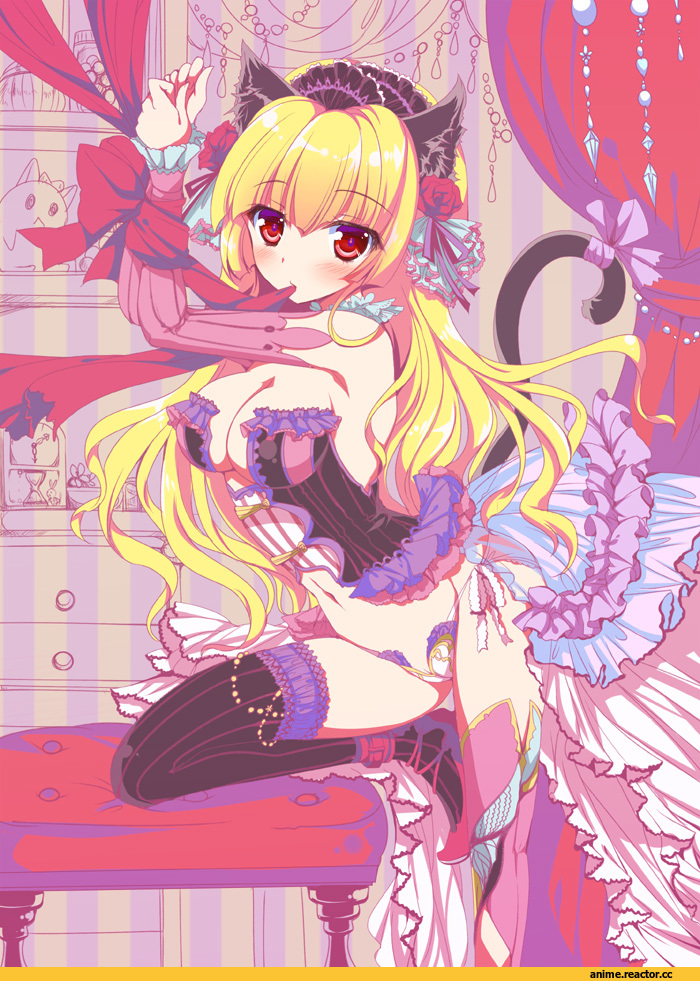 hinata momo, Anime Art, Anime Original, Anime Ero, neko, Animal Ears, Anime