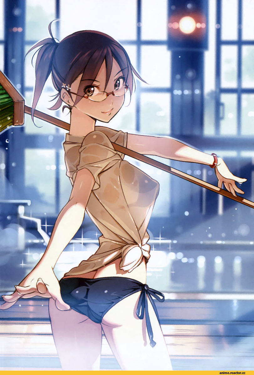 Anime Ero Swim, Anime Ero, Anime Ero Megane, Vania600, Anime Art, Anime