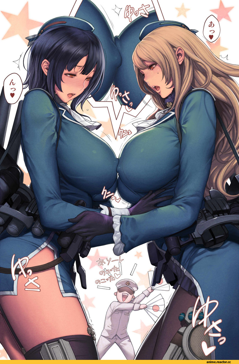 Anime Ero, Atago (Kantai Collection), Kantai Collection, Takao (Kantai Collection), Admiral (Kantai Collection), oda non, Anime