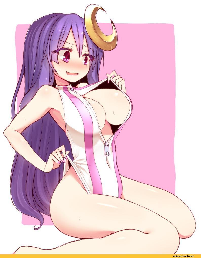 Patchouli Knowledge, Touhou Project, kuresento, Anime Ero, Anime