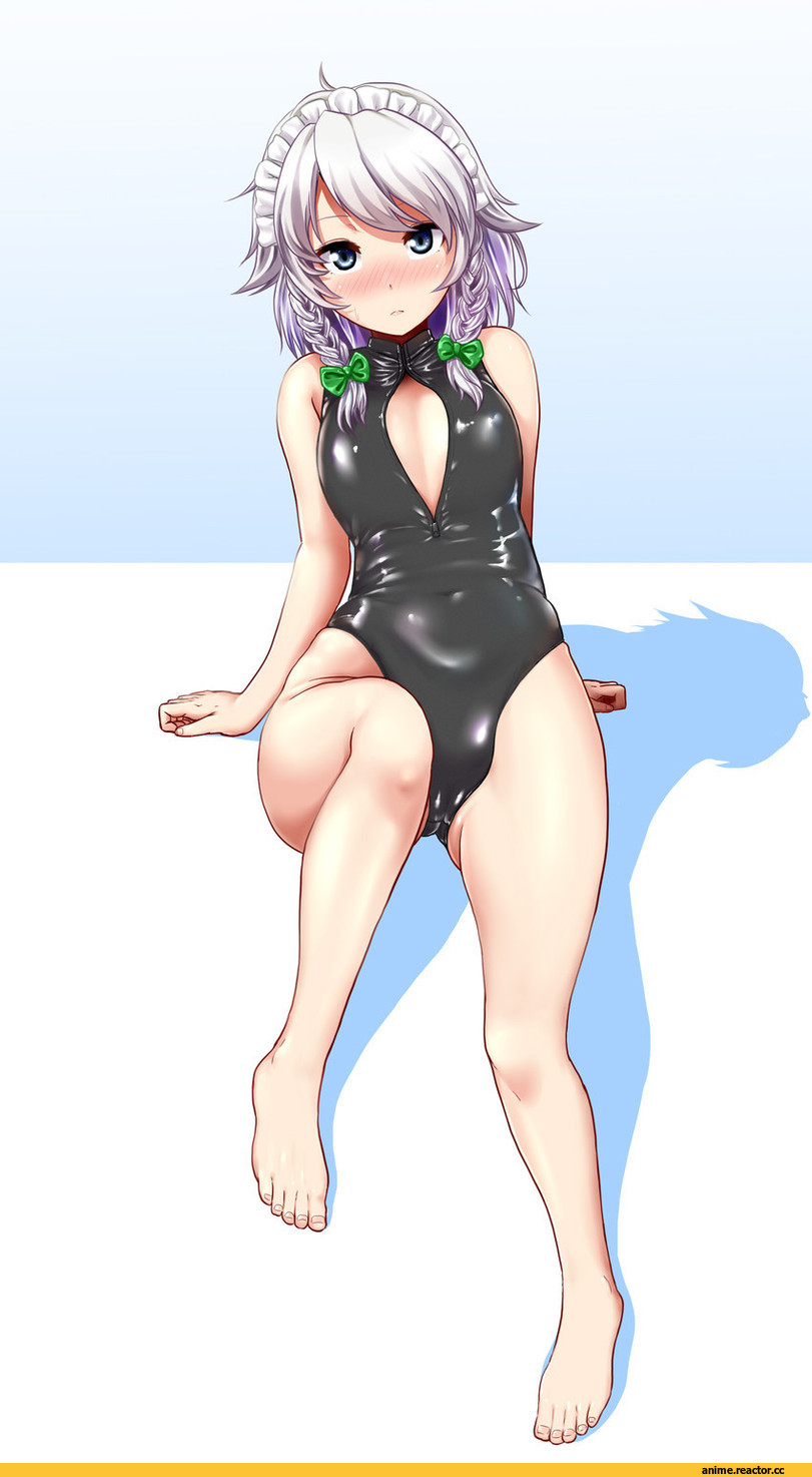 Izayoi Sakuya, Touhou Project, Anime Ero, Anime Ero Swim, Anime Ero Pussy, Anime