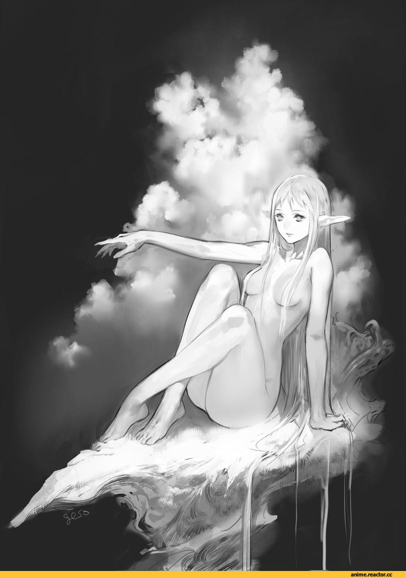 Anime Art, AO, Anime Ero, Monochrome (Anime), umiu geso, Anime