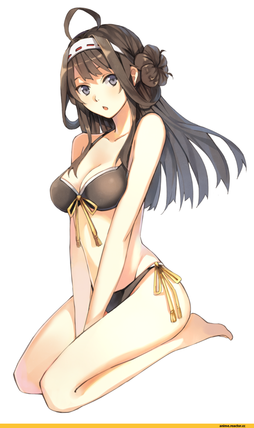 Anime Ero Swim, Anime Ero, Kongou (Kantai Collection), Kantai Collection, hao (patinnko), Anime Art, Anime