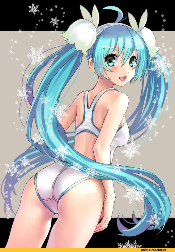 Vocaloid, Hatsune Miku, Anime Art, Katahira Masashi, Anime Ero Swim, Anime Ero, Anime