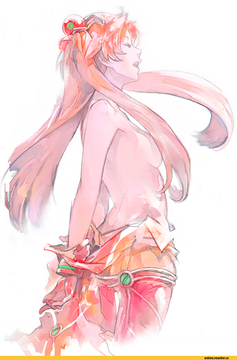 Anime Ero, Asuka Langley, Evangelion, Anime