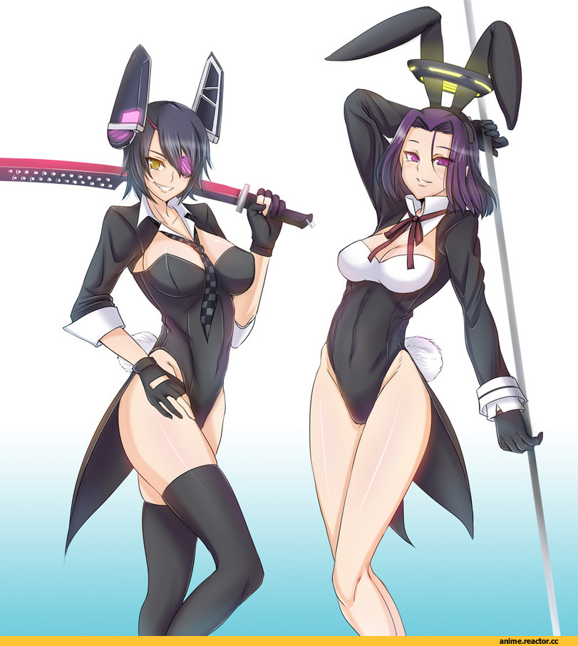 Anime Ero, Tenryuu, Kantai Collection, Tatsuta, kashiru, Anime Art, Usagimimi, Animal Ears, Anime