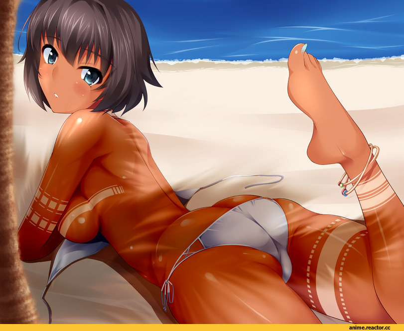 Anime Original, Anime Art, nksk, Anime Ero, Anime Ero Swim, Anime