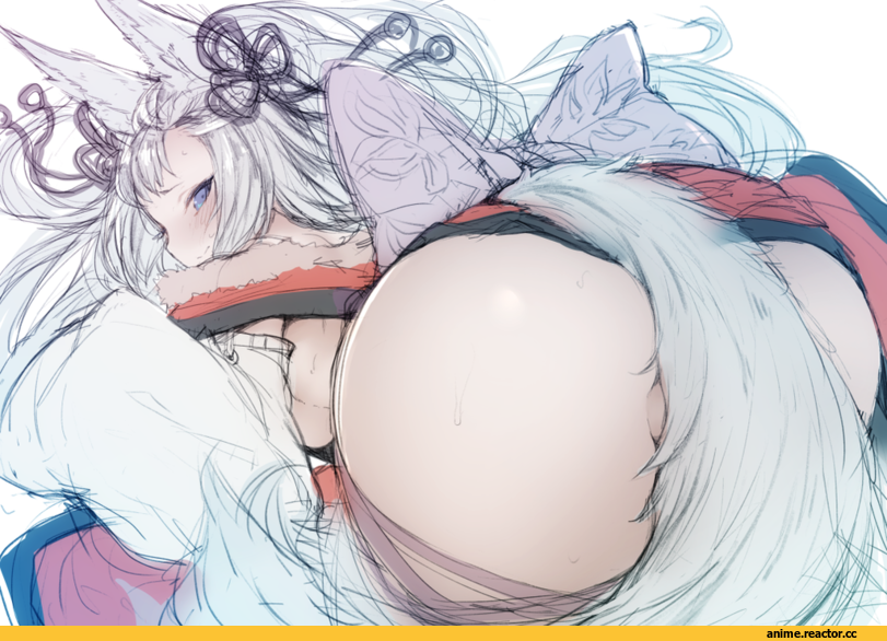 Anime Original, Anime Art, inayama, Anime Paint, Animal Ears, Inumimi, Anime Ero, Anime