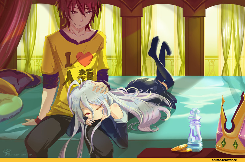 No Game No Life, Shiro (NGNL), Sora (NGNL), Liansa, Anime