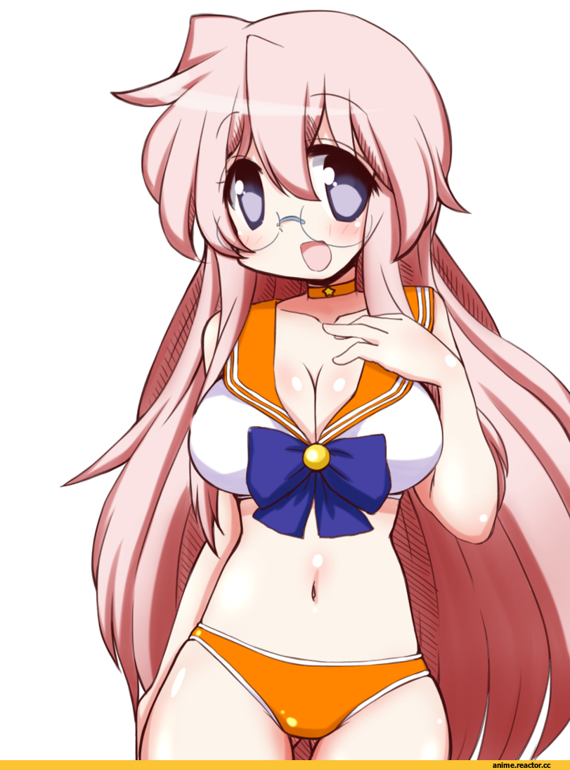 Sailor Venus, Bishoujo Senshi Sailor Moon, Lucky Star, Takara Miyuki, crossover, Anime Ero, Anime Ero Megane, Anime