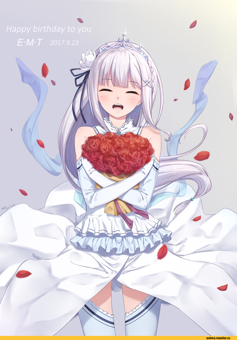 Re Zero Kara Hajimeru Isekai Seikatsu, Emilia (re zero), neps-l, Anime