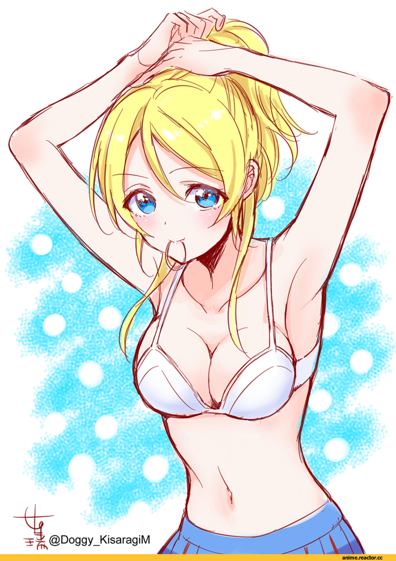 Anime Art, Anime Paint, Anime Ero, Love Live!, Ayase Eli, Anime