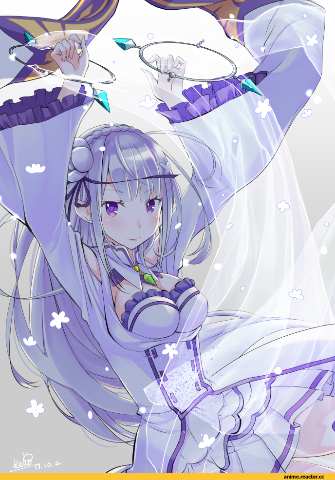 Re Zero Kara Hajimeru Isekai Seikatsu, Emilia (re zero), kero sweet, Anime