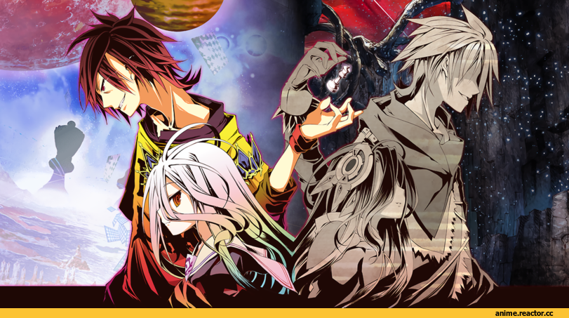 No Game No Life, Sora (NGNL), Shiro (NGNL), Shuvi Dola, Riku Dola, Anime