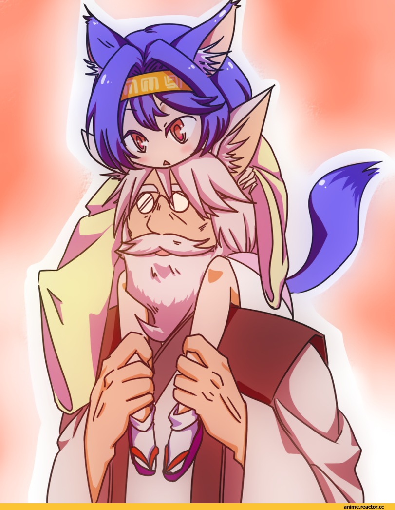 Hatsuse Ino, No Game No Life, Hatsuse Izuna, Kitsune, Animal Ears, Anime