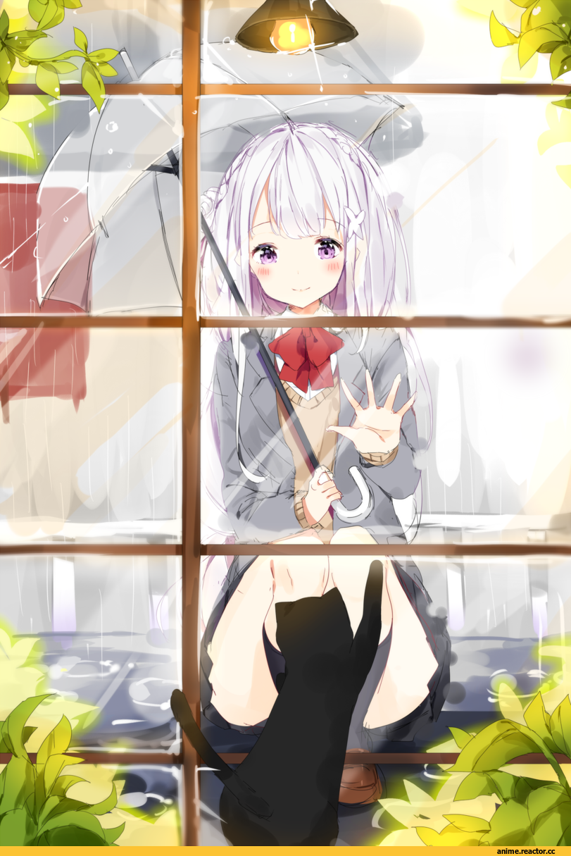 Re Zero Kara Hajimeru Isekai Seikatsu, Emilia (re zero), ongyageum, Anime