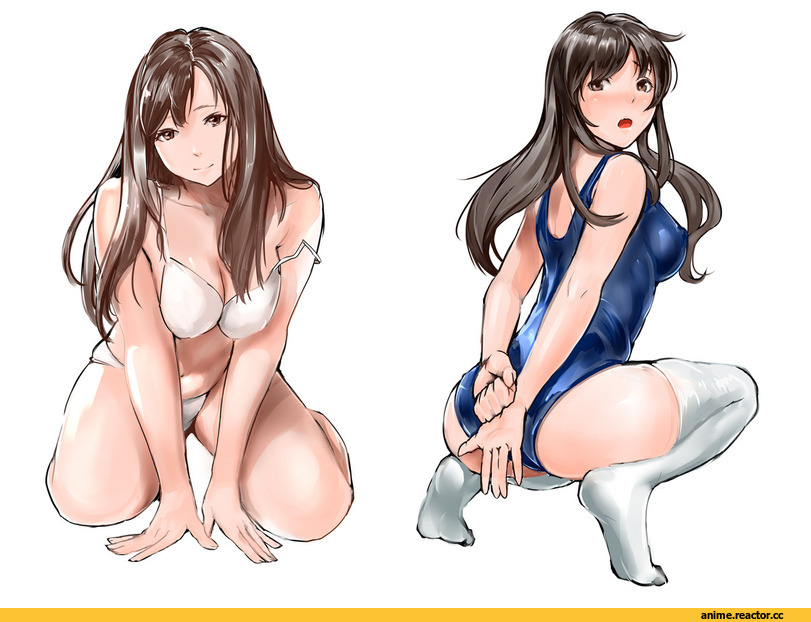 Anime Original, Anime Art, dendoumushi, Anime Ero, Anime Ero Swim, Anime