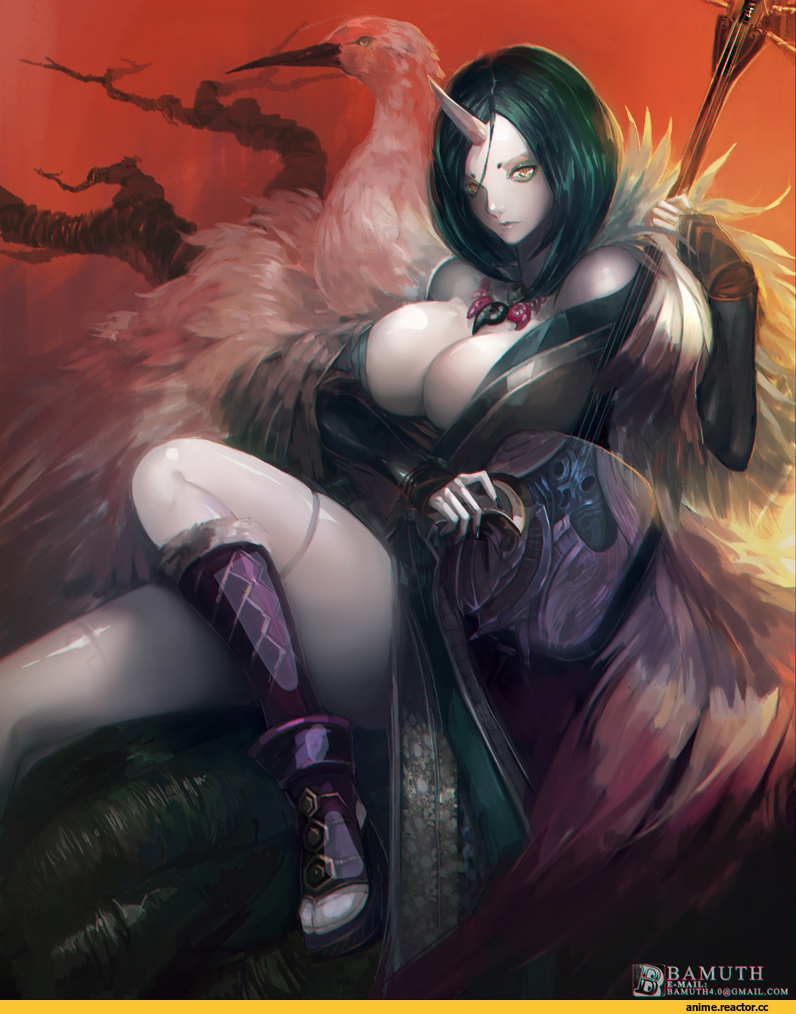 Bamuth, Anime Art, Anime Original, Monster Girl (Anime), Hinoenma, Anime Ero, Anime