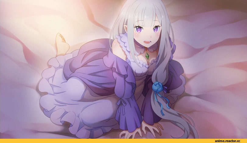 Re Zero Kara Hajimeru Isekai Seikatsu, Emilia (re zero), Anime