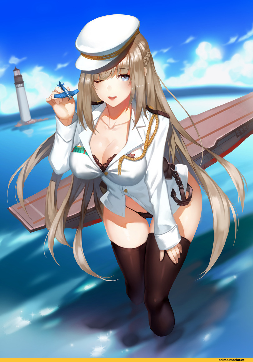 Anime Ero, Anime Adult pantsu, yykuaixian, Warship Girls, Lexington (Warship Girls R), Anime