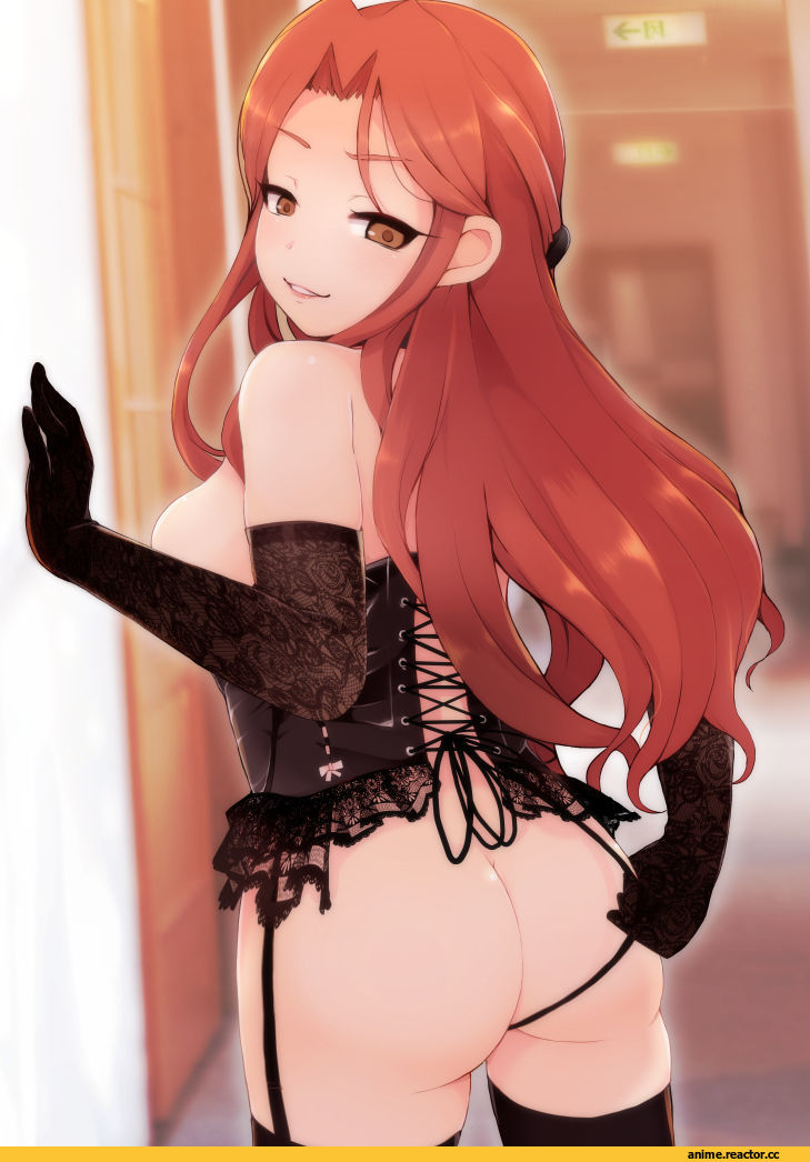 Anime Art, lillithlauda, Anime Ero, Idolmaster, Zaizen Tokiko, Anime Ero Ass, Anime