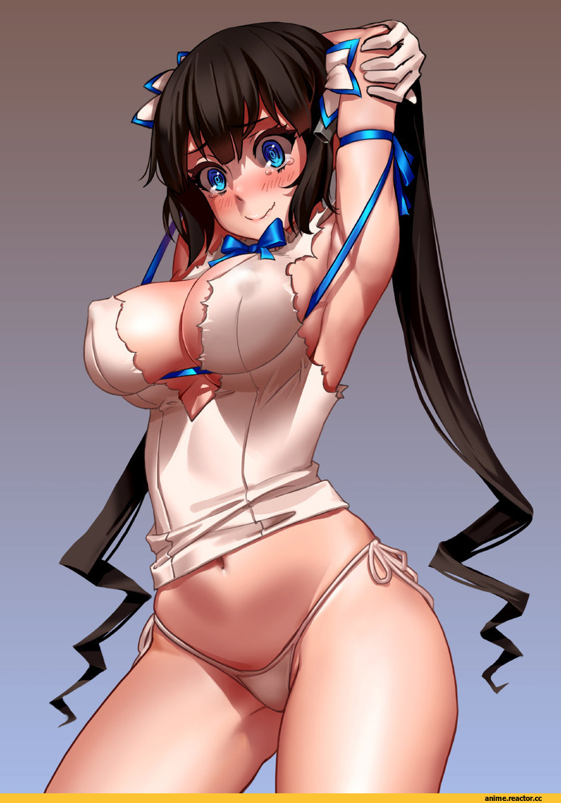 dungeon ni deai wo motomeru no wa machigatteiru darou ka, Hestia (Danmachi), as109, Anime Art, Adult pantsu, Anime Ero, Anime