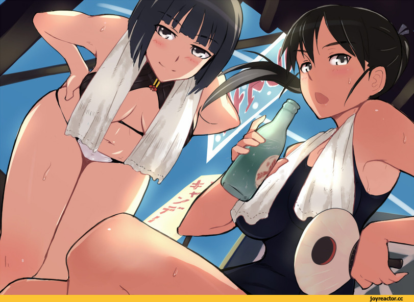 Strike Witches, Wakamoto Tetsuko, Kitagou Fumika, Adult pantsu, Anime Ero, Anime
