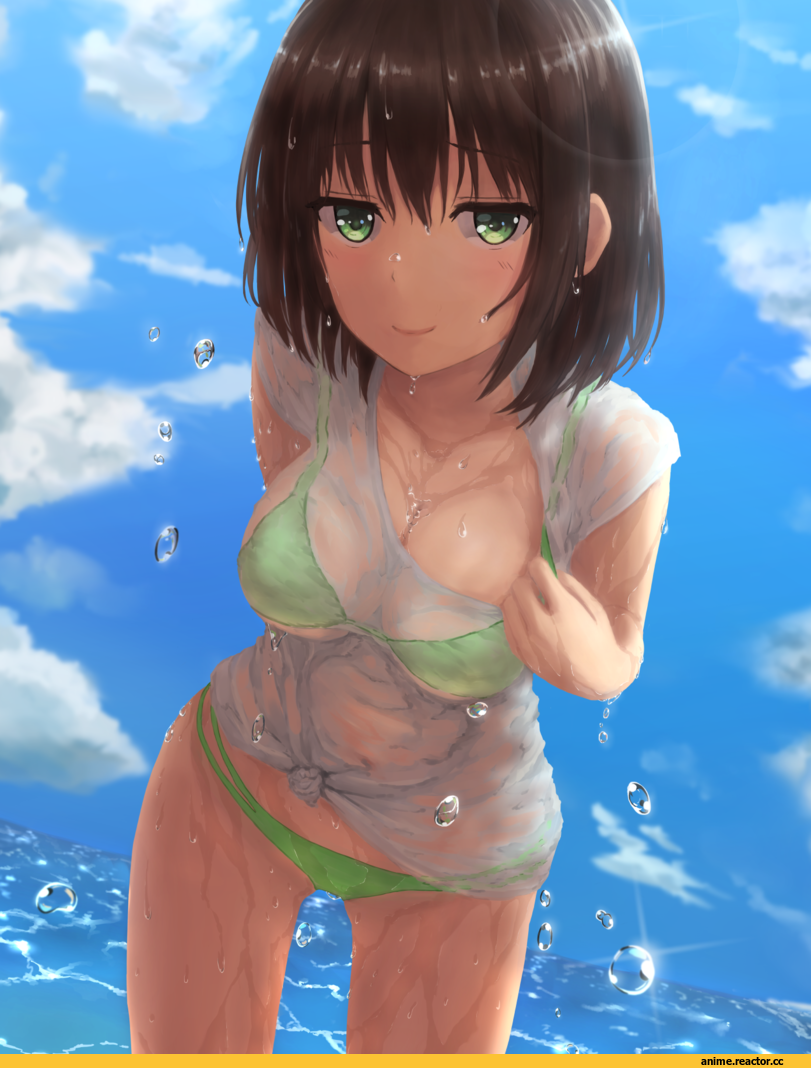 Anime Original, Anime Art, Anime Ero Swim, Anime Ero, Monoku, Anime