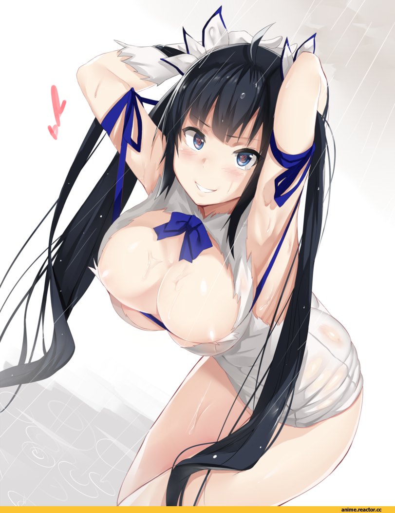 Hestia (Danmachi), Anime Ero, dungeon ni deai wo motomeru no wa machigatteiru darou ka, hews hack, Anime Art, Anime