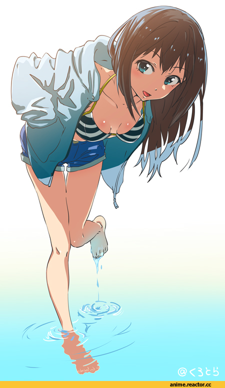 Anime Art, kurotora865 90, Anime Ero, Idolmaster, Shibuya Rin, Anime