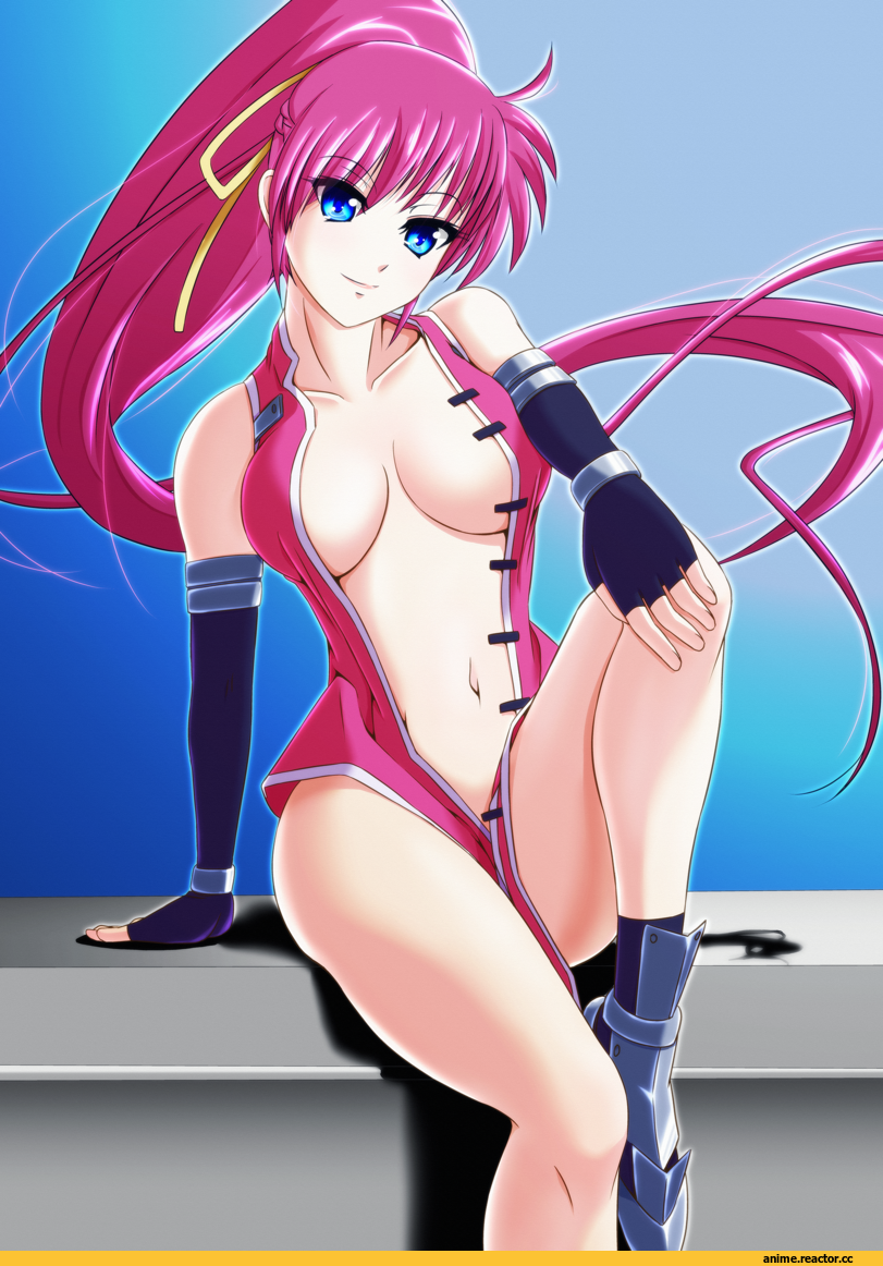 Anime Art, Tappa (Esperanza), Anime Ero, Mahou Shoujo Lyrical Nanoha, signum, Anime
