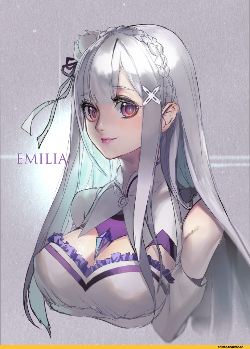 Re Zero Kara Hajimeru Isekai Seikatsu, Emilia (re zero), osuti, Anime