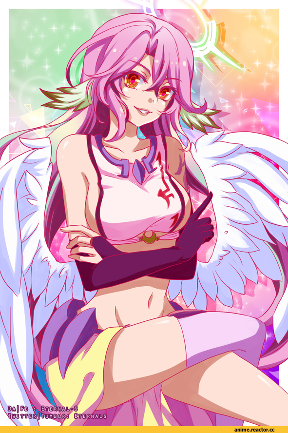Jibril, No Game No Life, ten-chan (eternal s), Anime Art, Anime